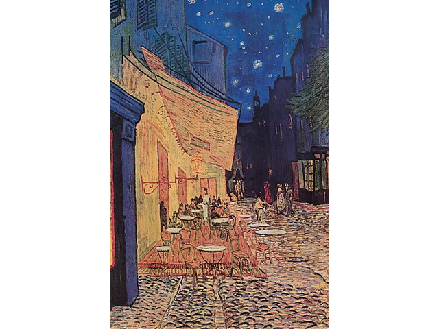 Van Gogh Cafe Poster Print Cafe At Night Poster Print (22 x 34)