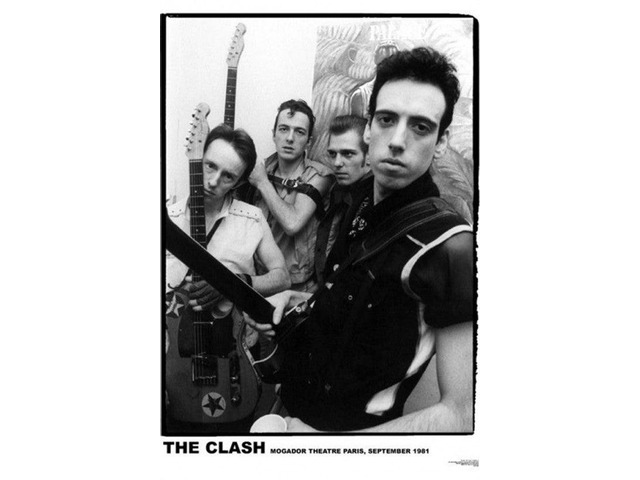 Clash Mogador Paris1981 Poster Poster Print (24 x 33)
