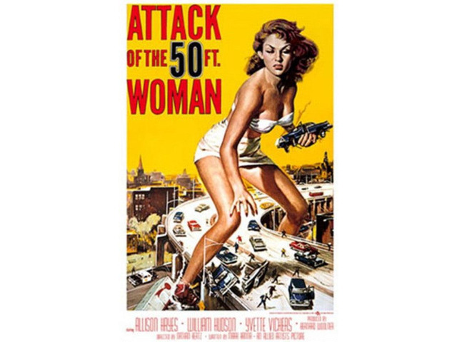 Attack of the 50 ft Woman Poster Print (24 x 32)