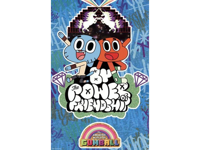 The Amazing World of Gumball - Friendship Poster Print (24 x 36)