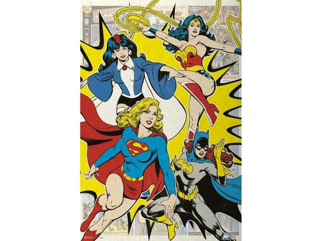 Dc Super Heroines Poster Print (22 x 34)