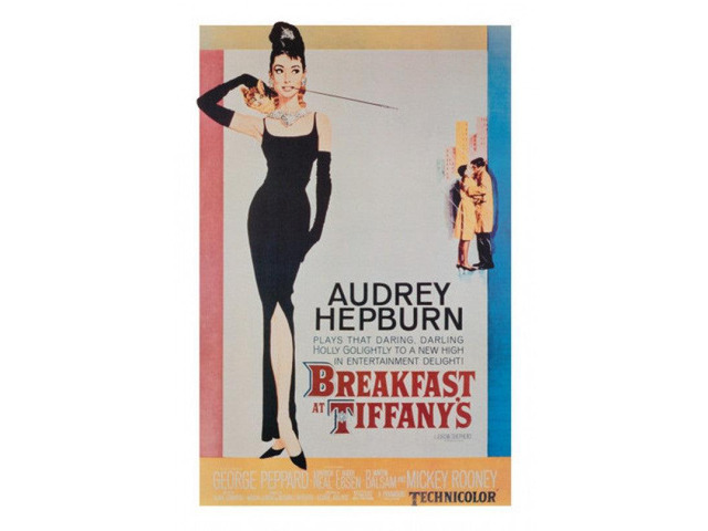 Breakfast At Tiffany's Movie Movie Poster Print (24 X 36)