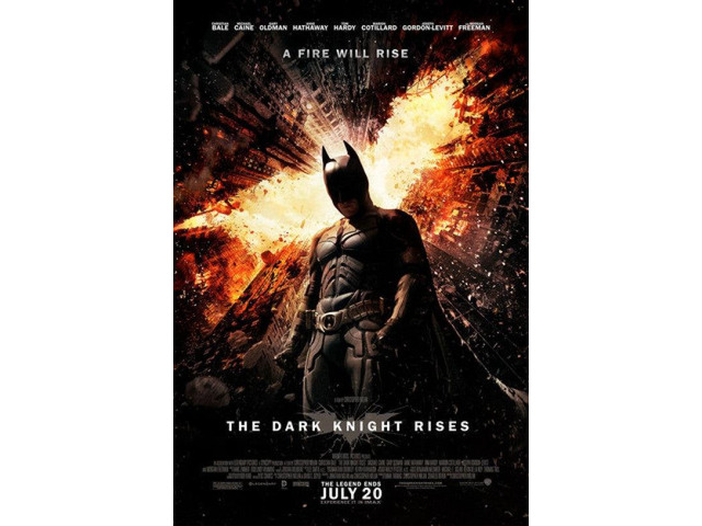 Dark Knight Movie Batman Movie Poster Print (22 x 34)