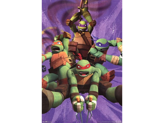 Teenage Mutant Ninja Turtles - Team Poster Print (24 x 36)