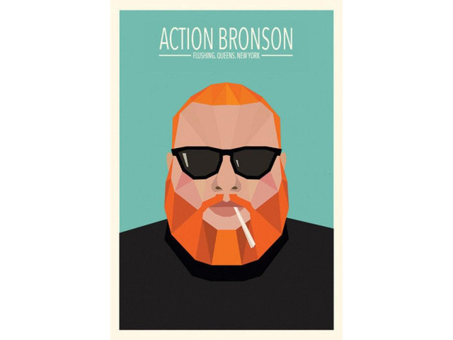 Action Bronson Queens Flushing, Queens, Ny Poster Print (24 X 36)