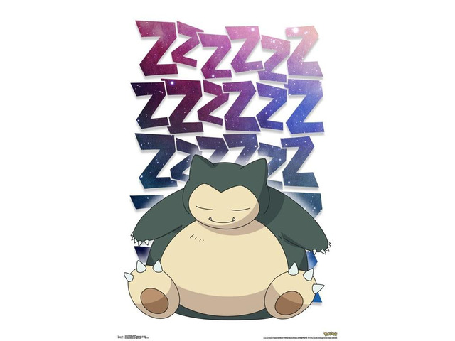 Pokemon - Snorlax Poster Print (22 x 34)