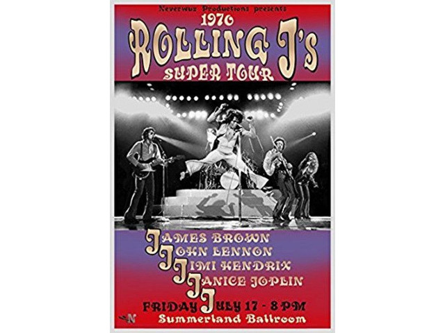 Rolling J's Neverwuz Poster Print (22 x 34)