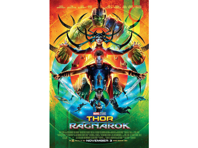 Thor Ragnarok Movie Poster Print (22 x 34)