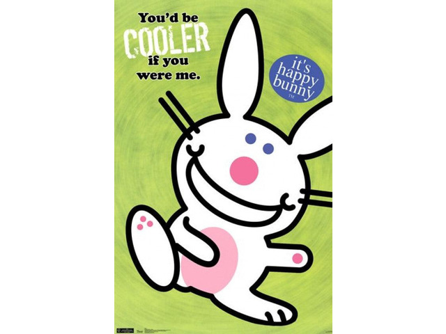 Happy Bunny - Cooler Poster Print (24 x 36)