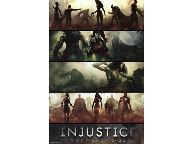 Injustice Gods Among Us - Banners Poster Print (24 x 36)