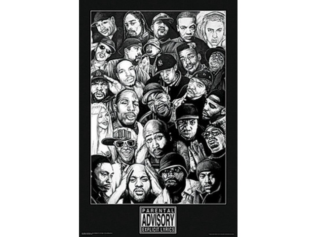 Rap Gods Collage Poster Print (22 x 34)