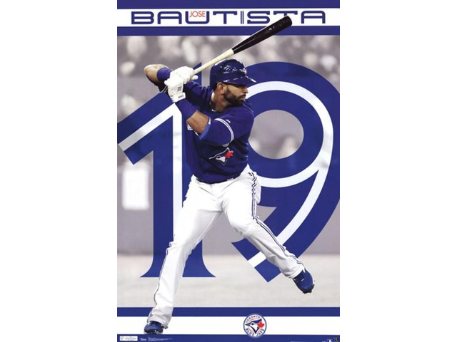 Toronto Blue Jays - Jose Bautista 2012 Poster Print (22 x 34)