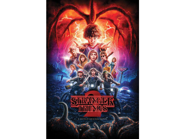 Stranger Things 2 Collage Poster Print (22 x 34)