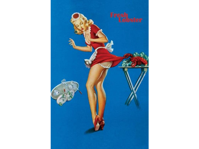 Fresh Lobster Poster Print (22 x 34)