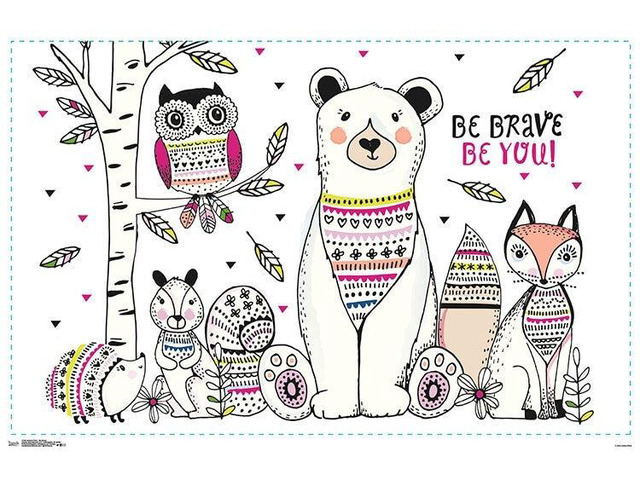 Jessica Flick - Be Brave Poster Print (34 x 22)