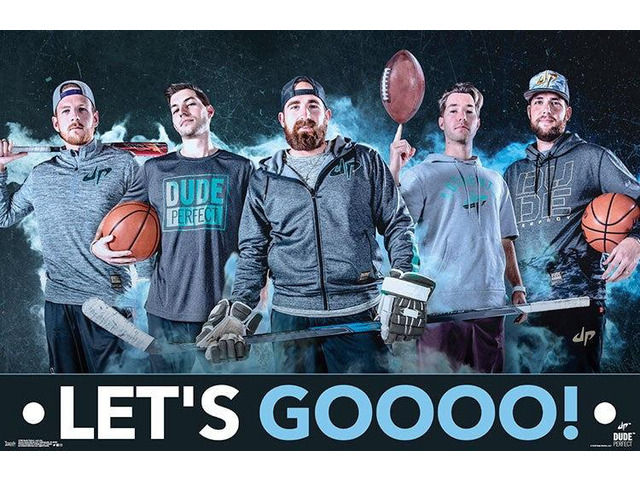 Dude Perfect - Let's Go Poster Print (34 x 22)