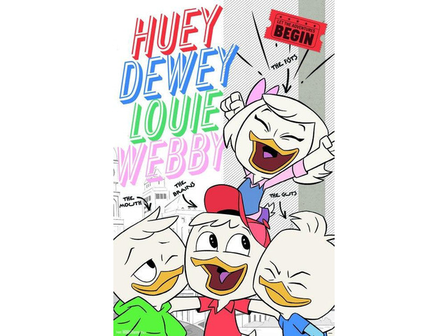 Ducktales - Names Poster Print (22 x 34)