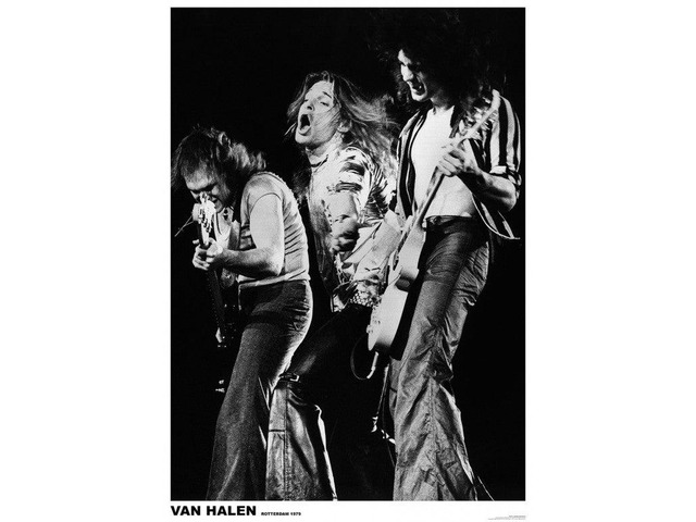 Van Halen Rotterdam Rotterdam 1979 Poster Print (22 x 34)