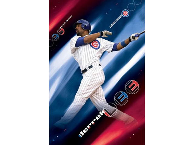 Chicago Cubs - Derrek Lee Poster Print (24 x 36)