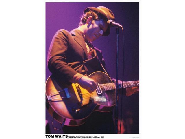 Tom Waits Live Live In London 1981 Poster (24 x 36)