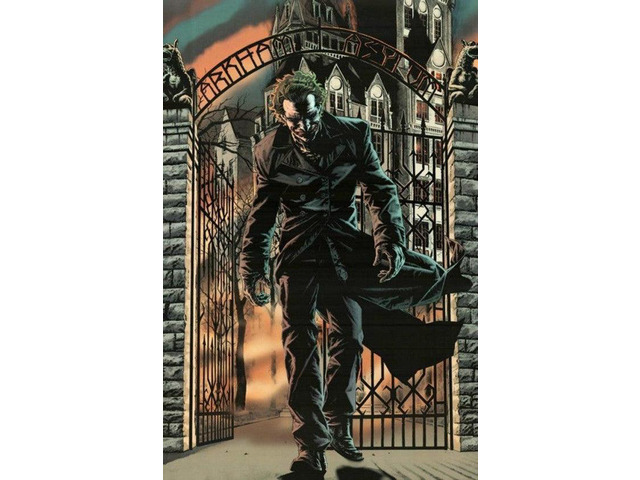 Joker Asylum Poster (24 x 36)