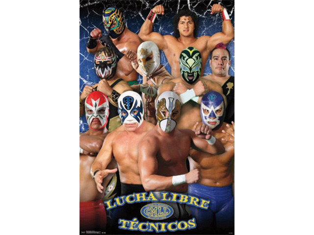 Lucha Libre - Tecnicos Poster Print (22 x 34)