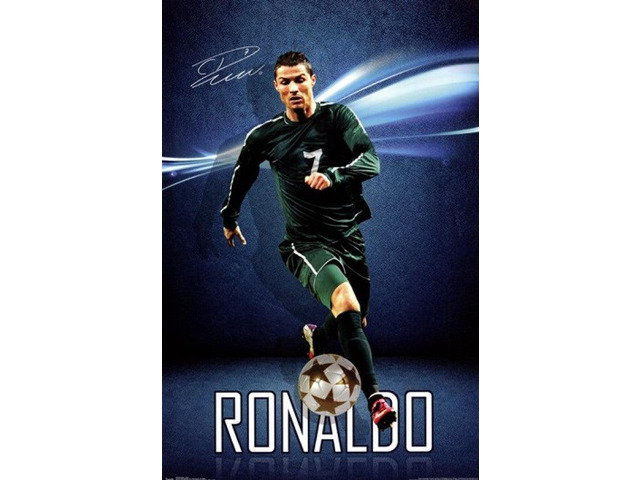 Ronaldo - Onda Poster Print (22 x 34)