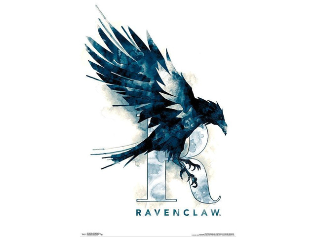 Harry Potter - Ravenclaw Illustrated Poster Print (22 x 34)