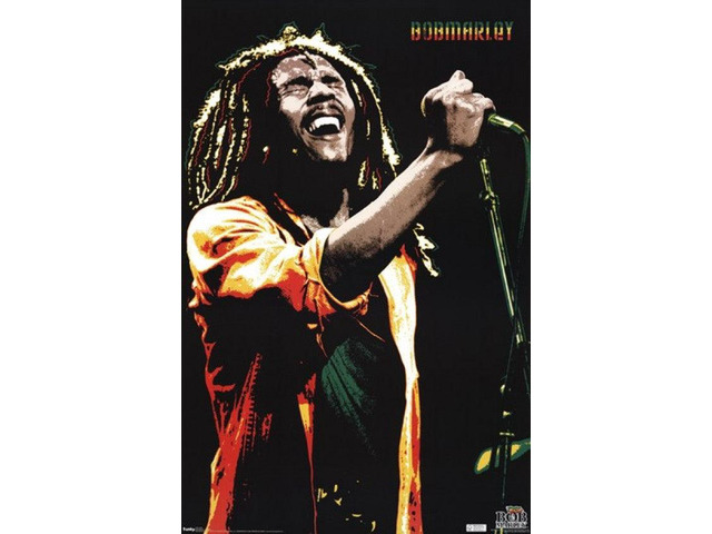 Bob Marley - Singing Poster Print (24 x 36)