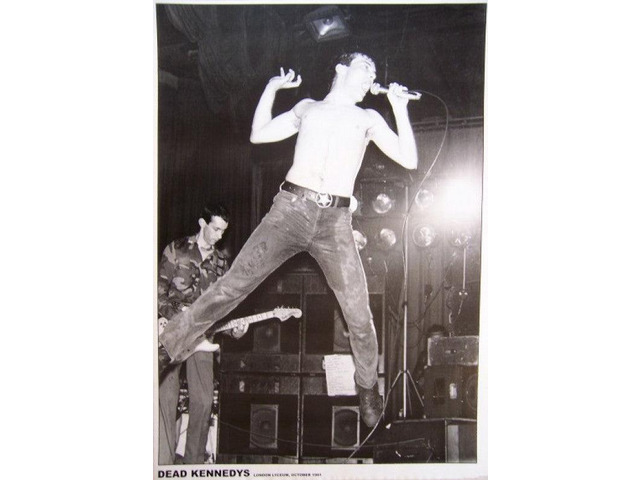 Dead Kennedys Lyceum Lyceum London 1981 Poster Print (22 x 34)