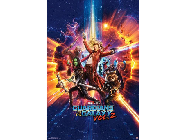 Guardians Of The Galaxy 2 - Cosmic Poster Print (22 x 34)