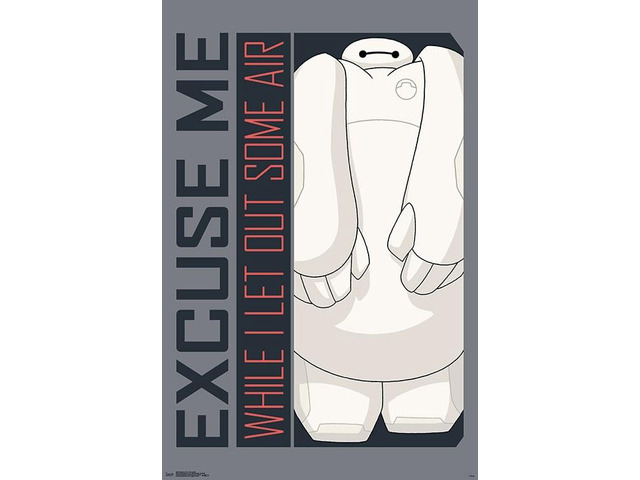 Big Hero 6 Tv - Excuse Me Poster Print (22 x 34)