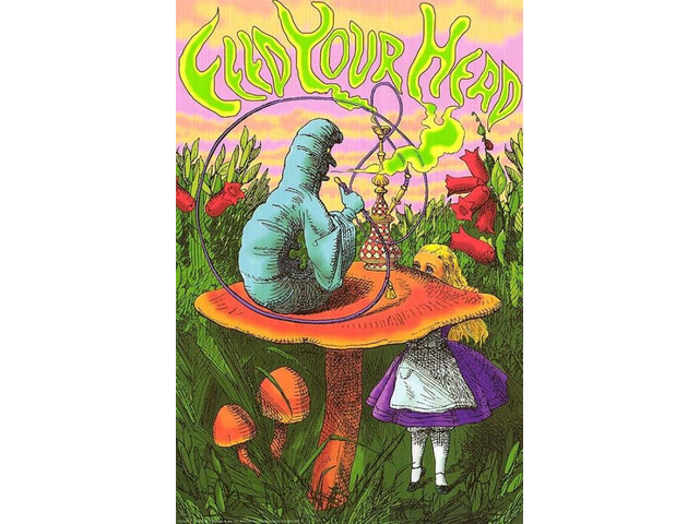 Alice In Wonderland - Feed Your Head Poster Print (24 X 36)