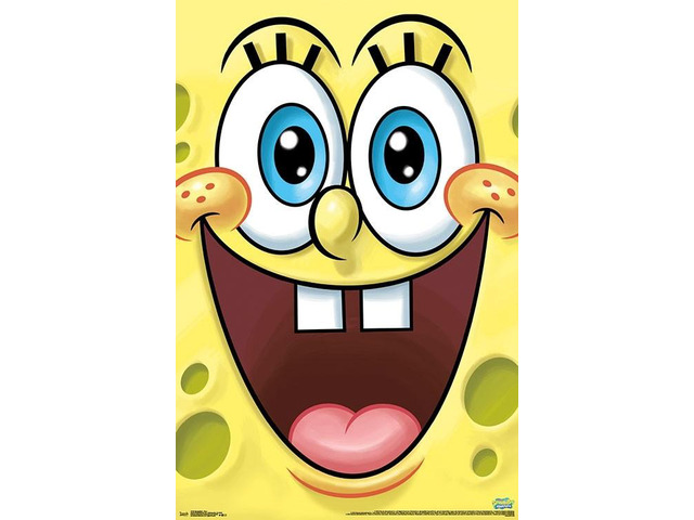 Spongebob - Face Poster Print (22 x 34)