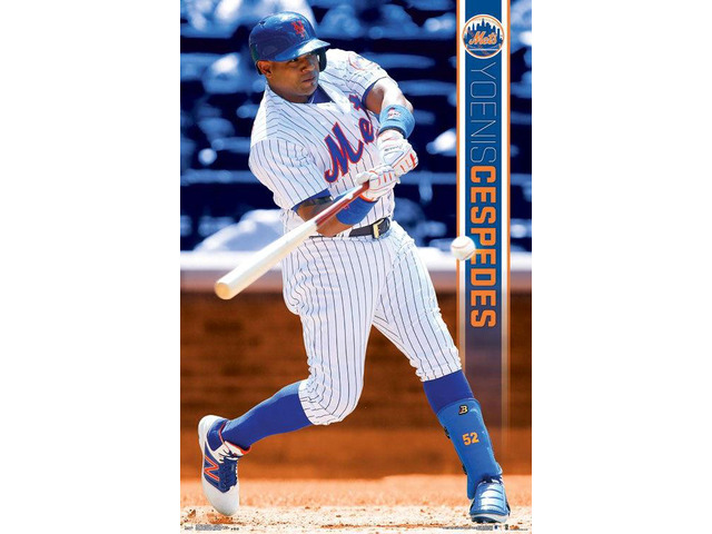 New York Mets_ – Yoenis Cespedes Poster Print (22 x 34)