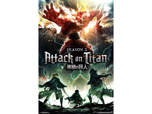Attack On Titan - Season 2 Teaser Poster Print (22 x 34)