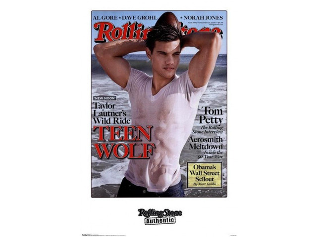 Rolling Stone - Taylor Lautner Poster Print (22 x 34)