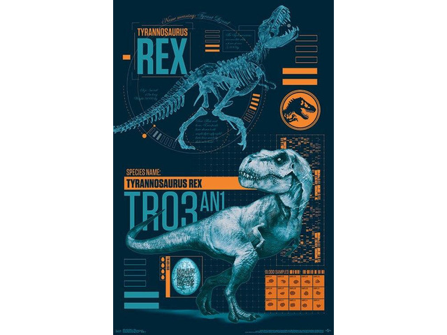 Jurassic World 2 - T-Rex Poster Print (22 x 34)