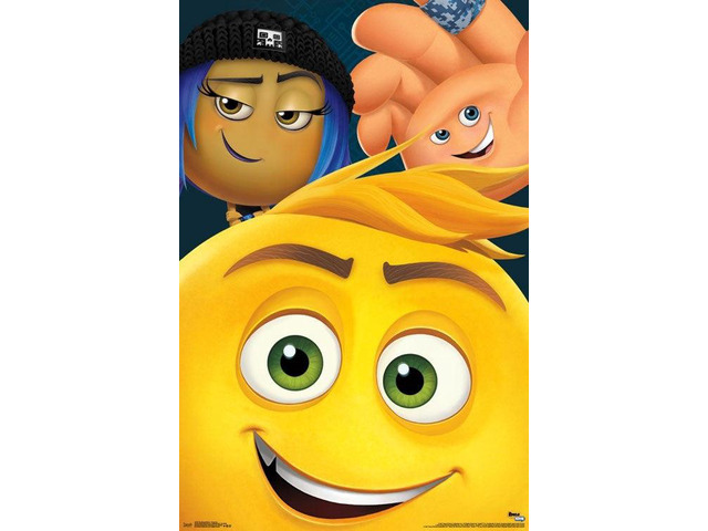 The Emoji Movie - Close-Up Poster Print (22 x 34)