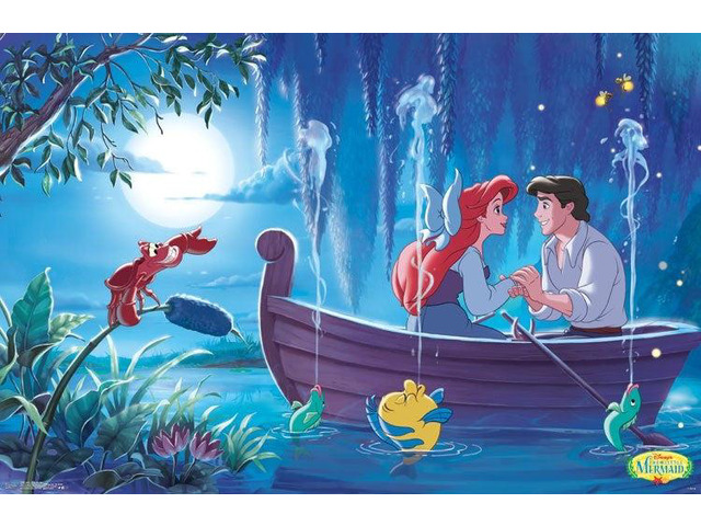 Ariel - Kiss The Girl Poster Print (34 x 22)