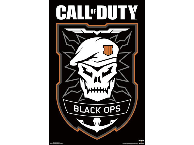 Call Of Duty Black Ops 4 - Logo Poster Print (22 x 34)