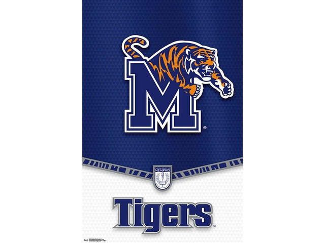 University Of Memphis - Logo 18 Poster Print (22 x 34)