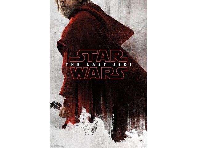 Star Wars The Last Jedi - Red Luke Poster Print (22 x 34)