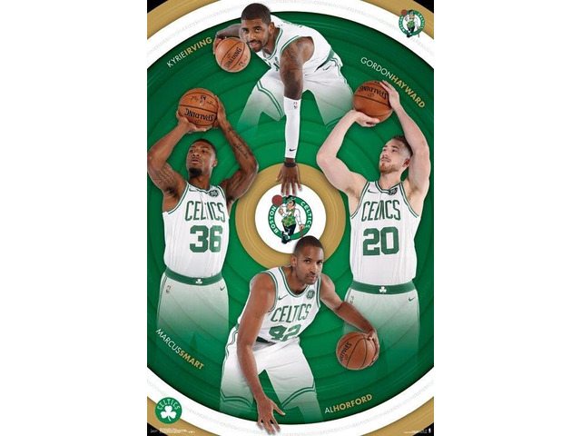 Boston Celtics - Team Poster Print (22 x 34)