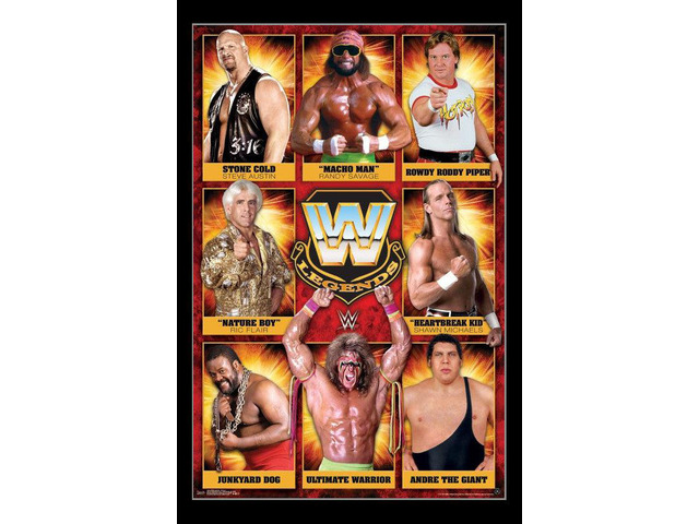 Wwe Legends - Group 17 Poster Print (22 x 34)