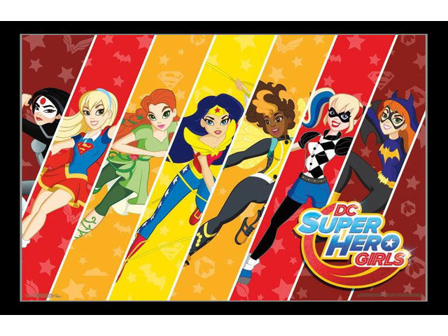 Dc Super Hero Girls - League Poster Print (34 x 22)