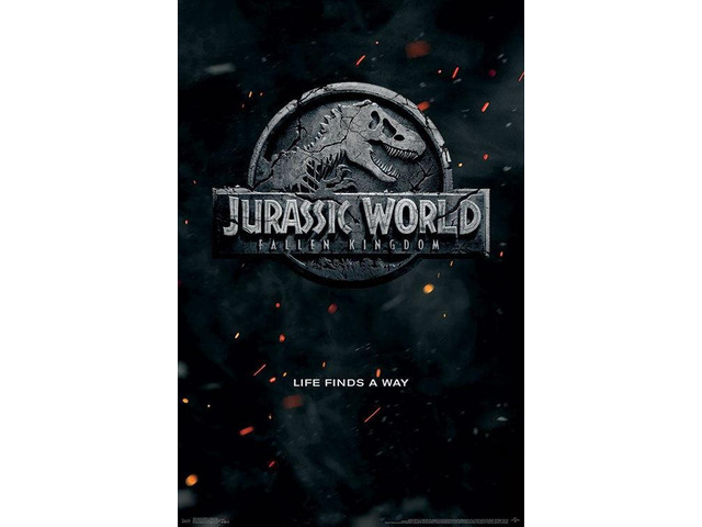 Jurassic World 2 - Teaser Logo Poster Print (22 x 34)