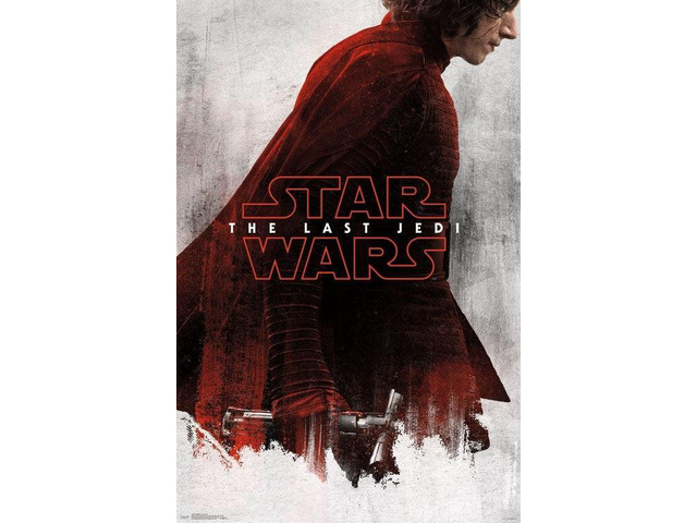 Star Wars The Last Jedi - Red Kylo Poster Print (22 x 34)