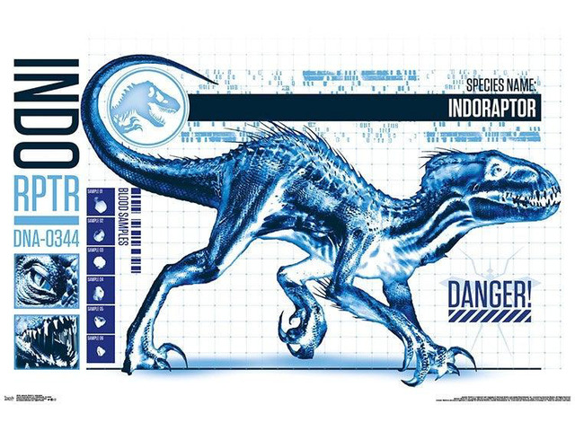 Jurassic World 2 - Indo-Raptor Poster Print (22 x 34)