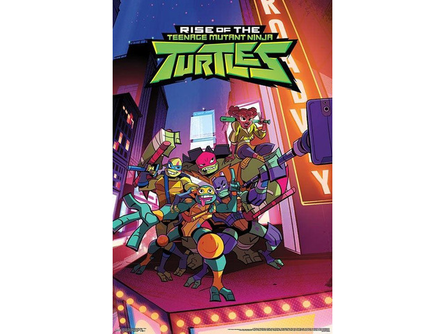 Rise Of The Teenage Mutant Ninja Turtles - Group Poster Print (22 x 34)